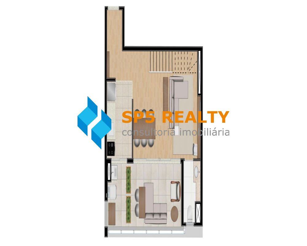 Apartamento, 1 quarto, 52 m² - Foto 7