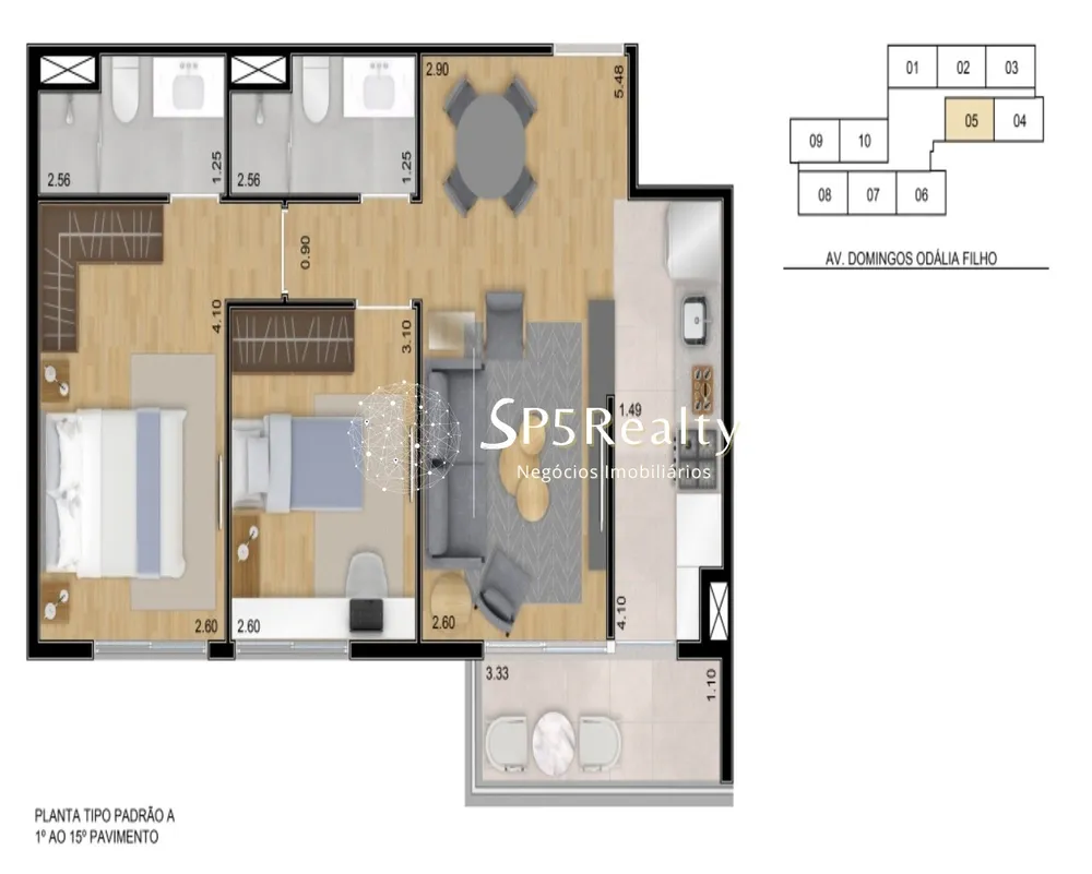 Apartamento, 2 quartos, 60 m² - Foto 11