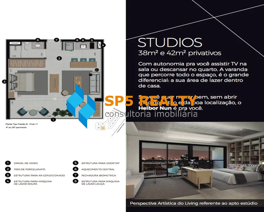 Apartamento, 1 quarto, 42 m² - Foto 20