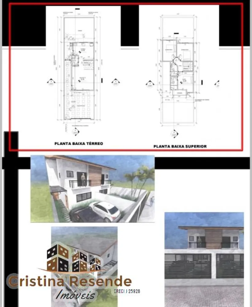 Sobrado, 3 quartos, 104 m² - Foto 2