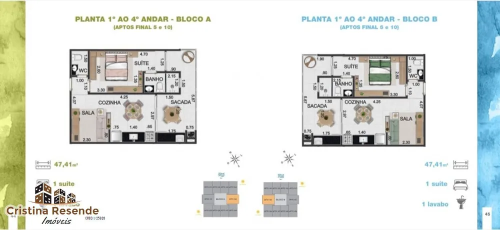 Apartamento, 1 quarto - Foto 2