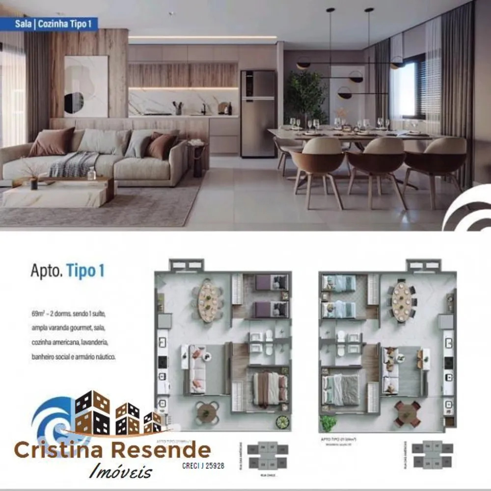 Apartamento, 2 quartos, 69 m² - Foto 6