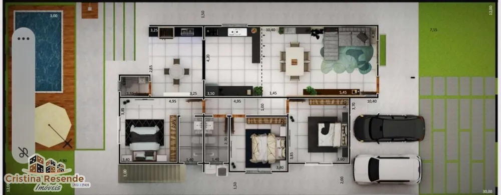 Casa, 3 quartos, 360 m² - Foto 4