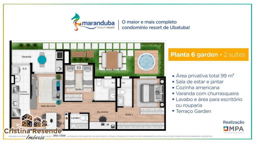 Apartamento, 2 quartos, 54000 m² - Foto 5