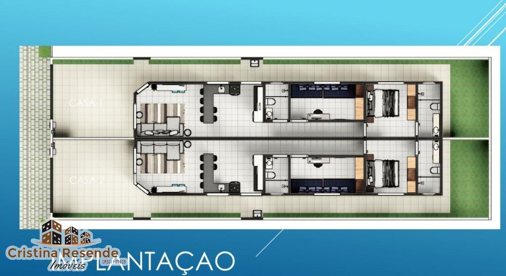 Casa, 2 quartos, 72 m² - Foto 8