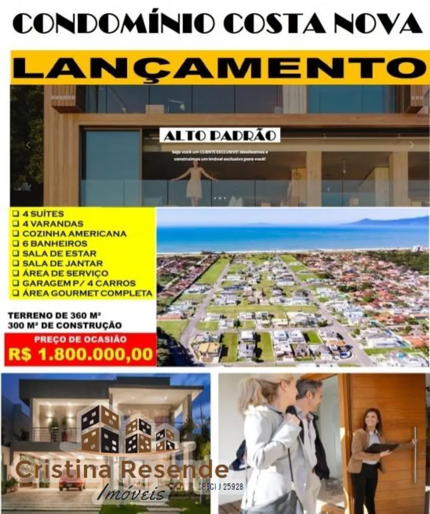 Casa, 4 quartos, 300 m² - Foto 1