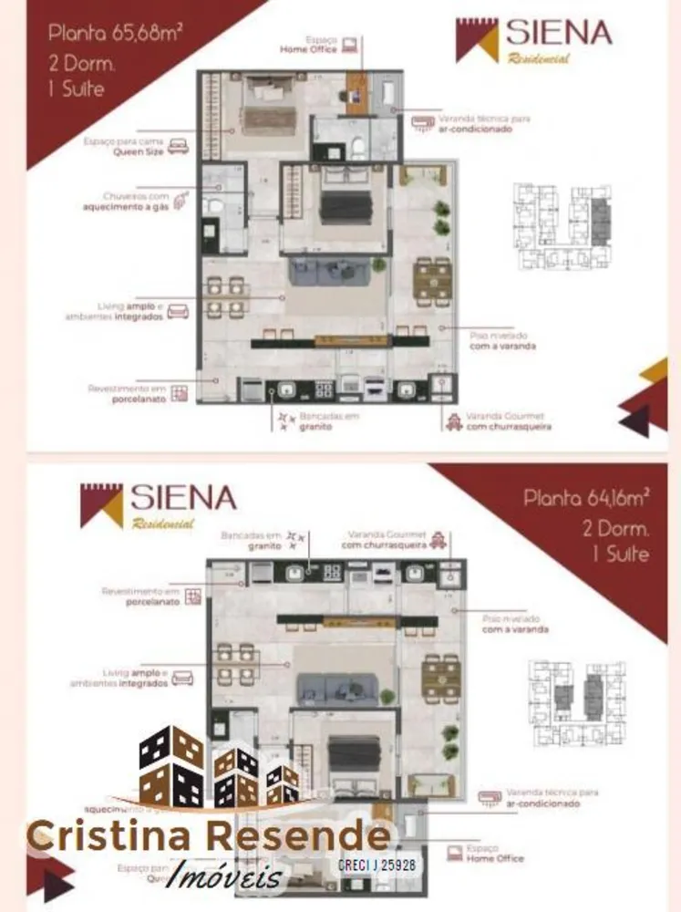 Apartamento, 2 quartos, 64 m² - Foto 16