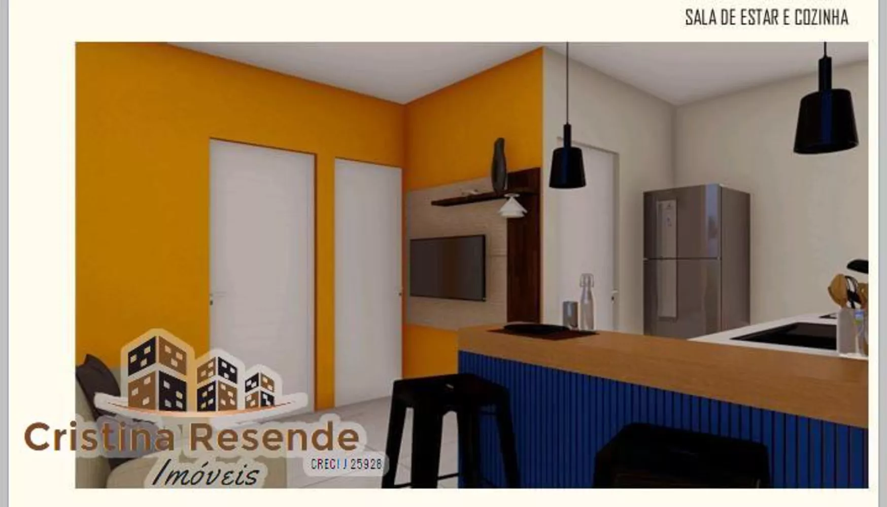 Apartamento à venda com 2 quartos, 64m² - Foto 1