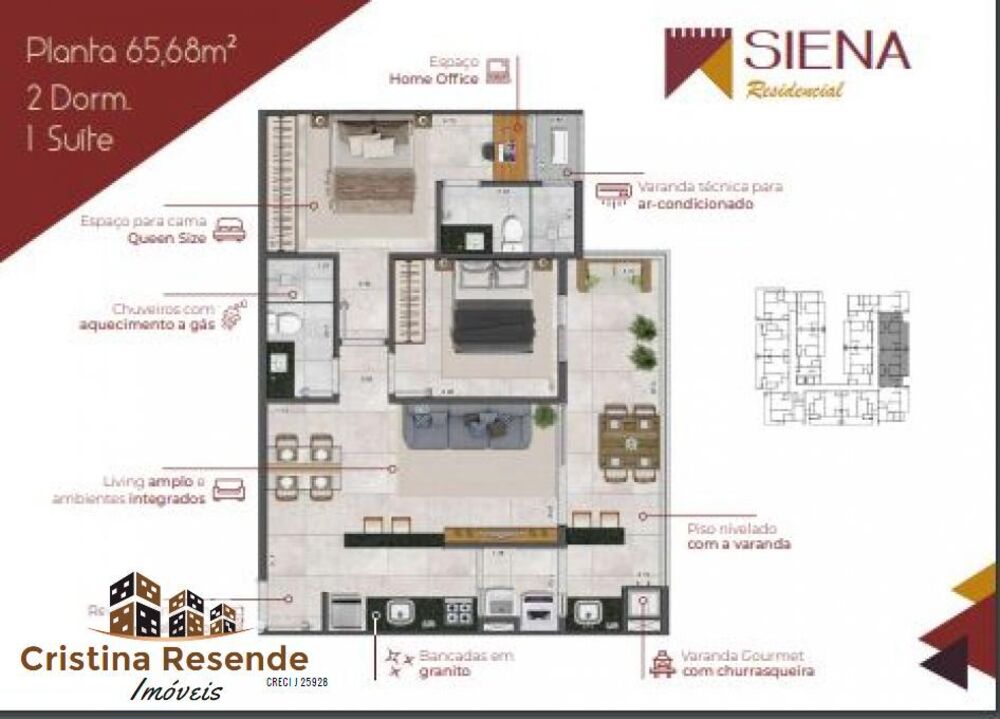 Apartamento, 2 quartos - Foto 25