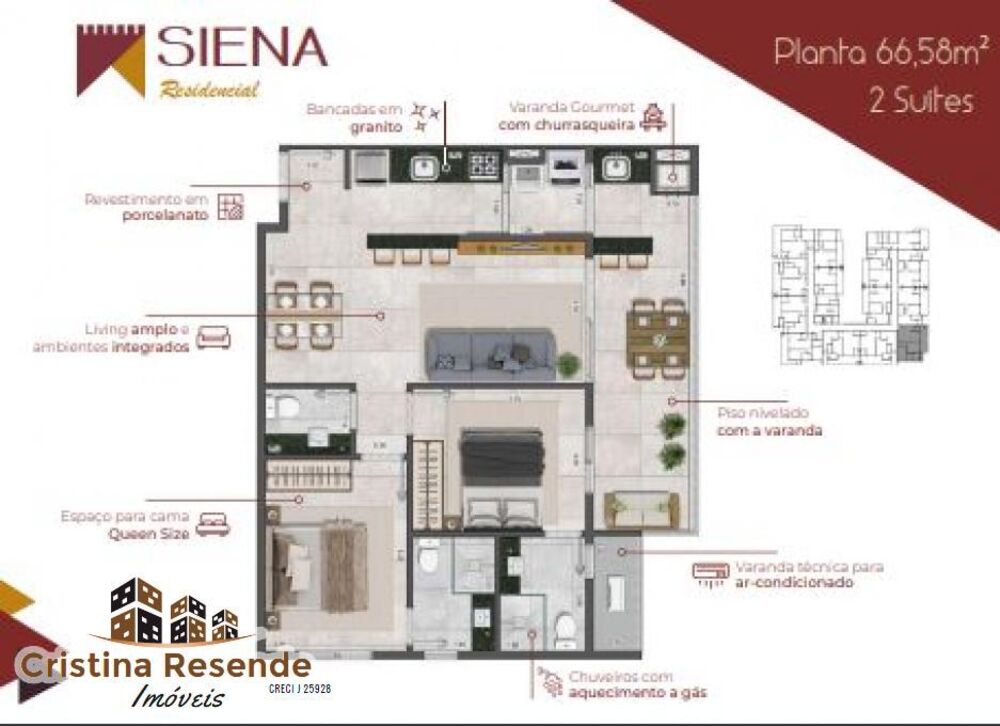 Apartamento, 2 quartos - Foto 24