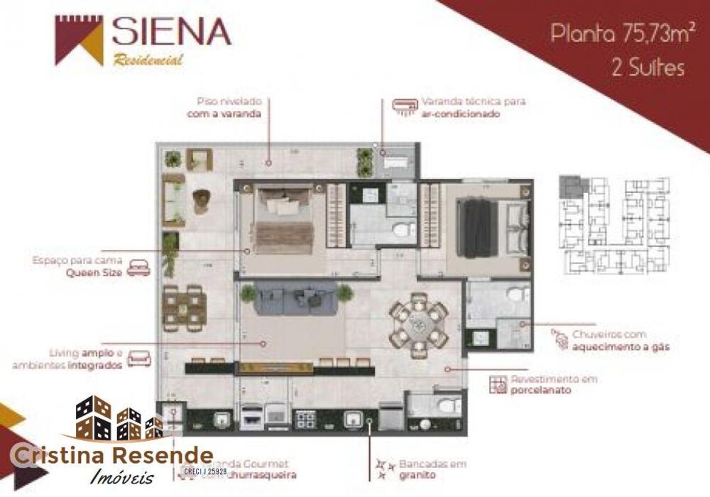 Apartamento, 2 quartos - Foto 20