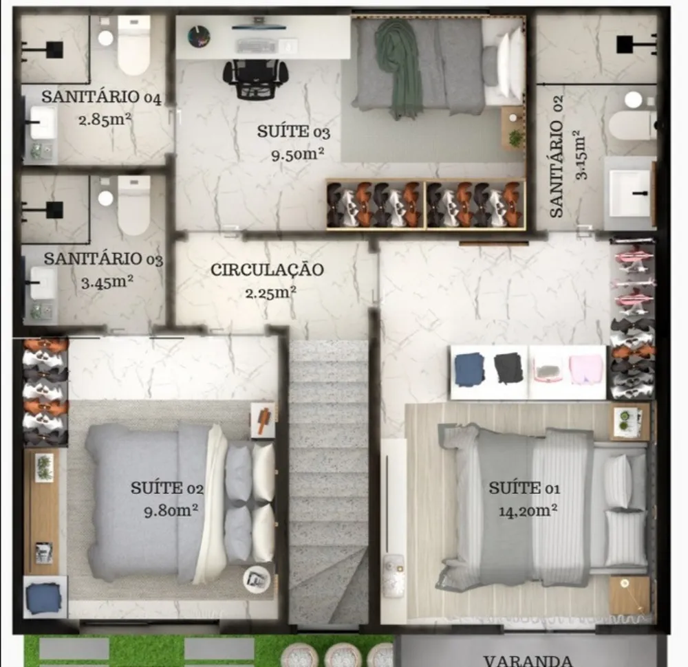 Casa, 3 quartos - Foto 5