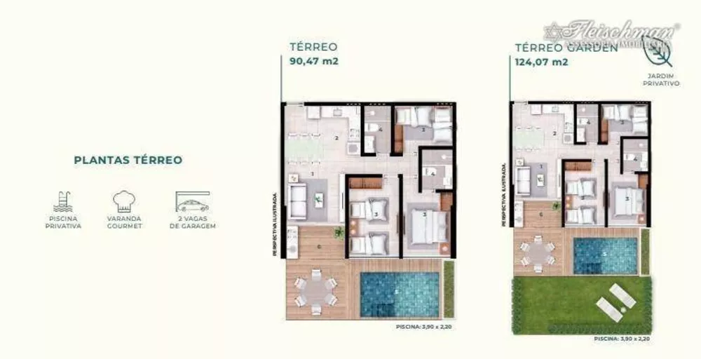 Apartamento, 3 quartos, 30 m² - Foto 4