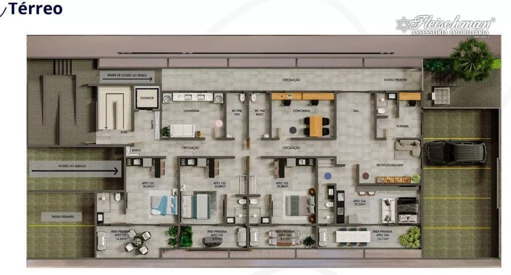 Apartamento, 2 quartos, 48 m² - Foto 10
