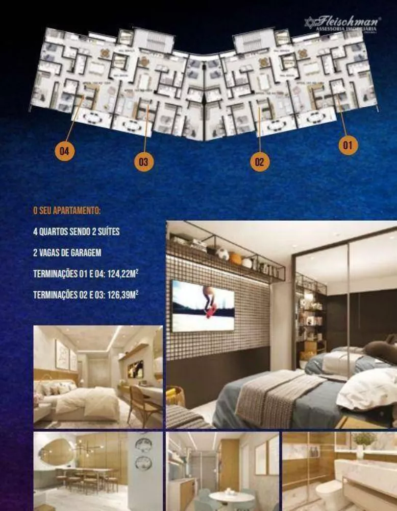 Apartamento, 4 quartos, 126 m² - Foto 2