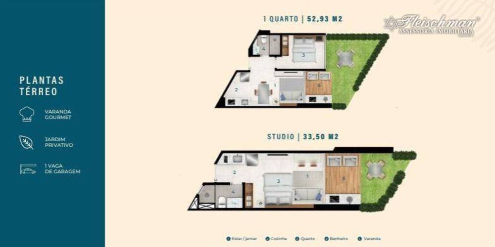 Apartamento, 1 quarto, 52 m² - Foto 4