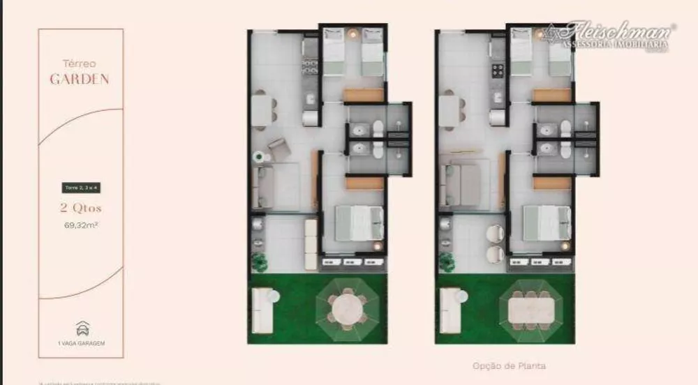 Apartamento, 2 quartos, 50 m² - Foto 2