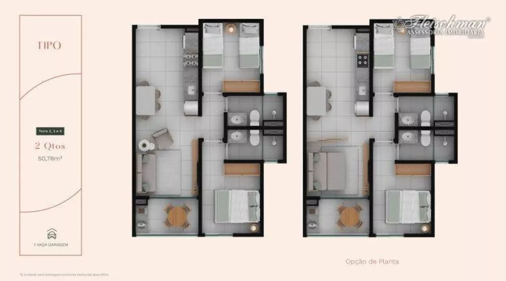 Apartamento, 2 quartos, 50 m² - Foto 5