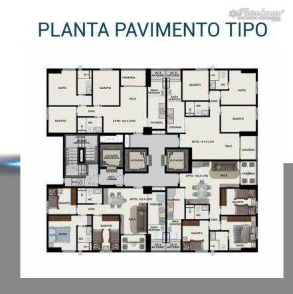 Apartamento, 3 quartos, 64 m² - Foto 9