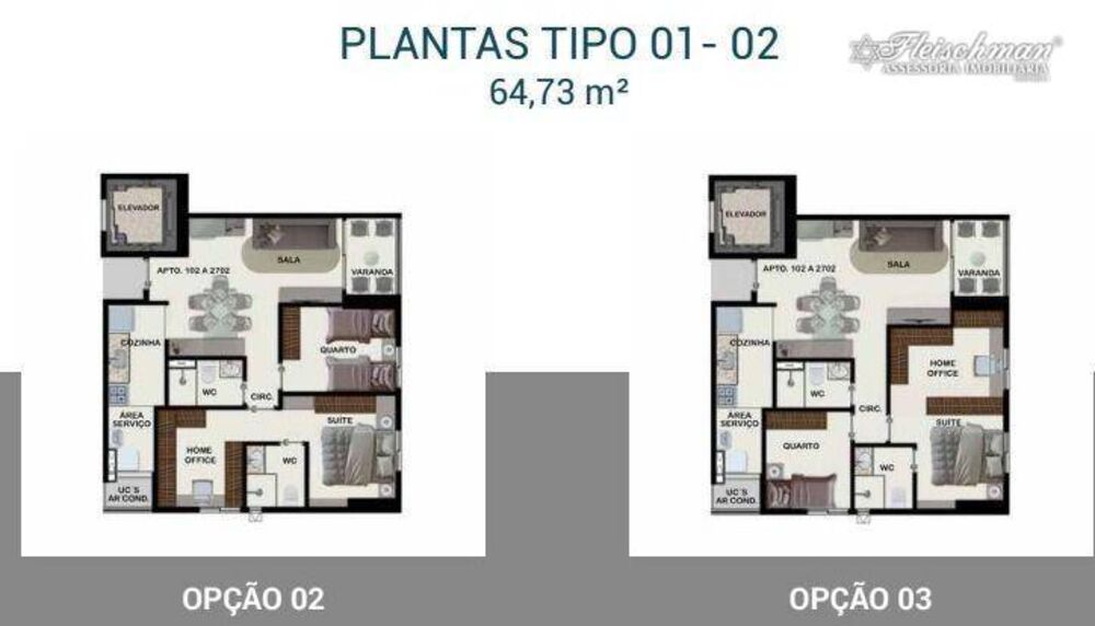 Apartamento, 3 quartos, 64 m² - Foto 11