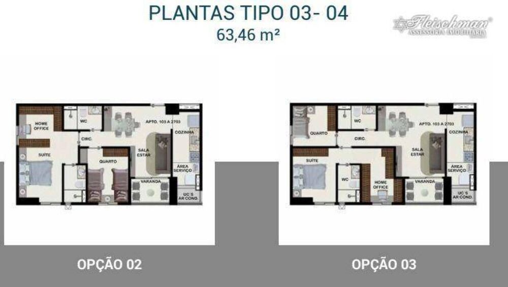 Apartamento, 3 quartos, 64 m² - Foto 13