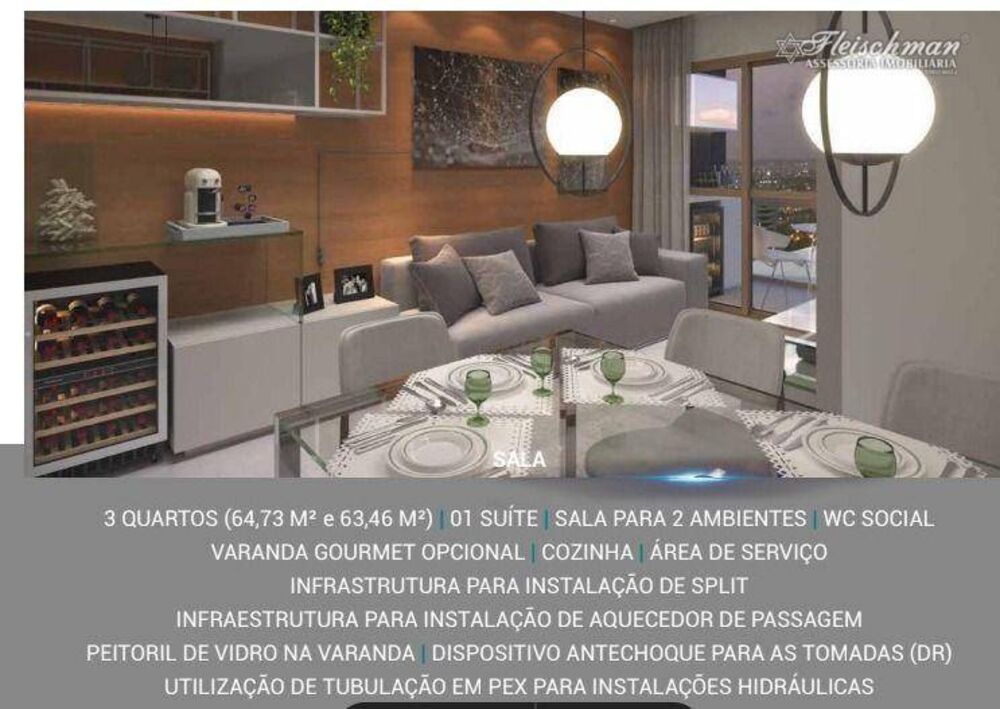 Apartamento, 3 quartos, 64 m² - Foto 6