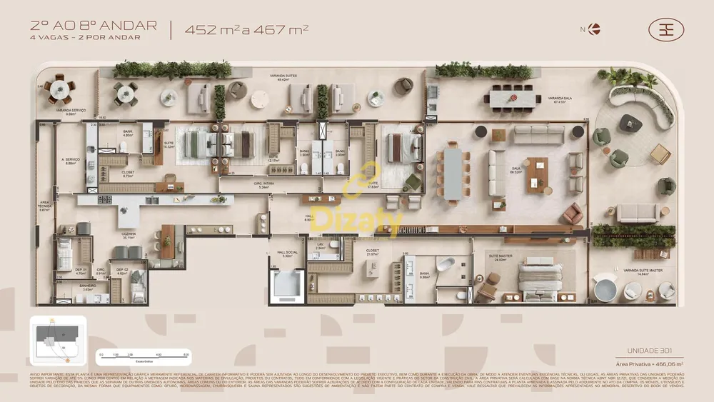 Apartamento, 4 quartos - Foto 16