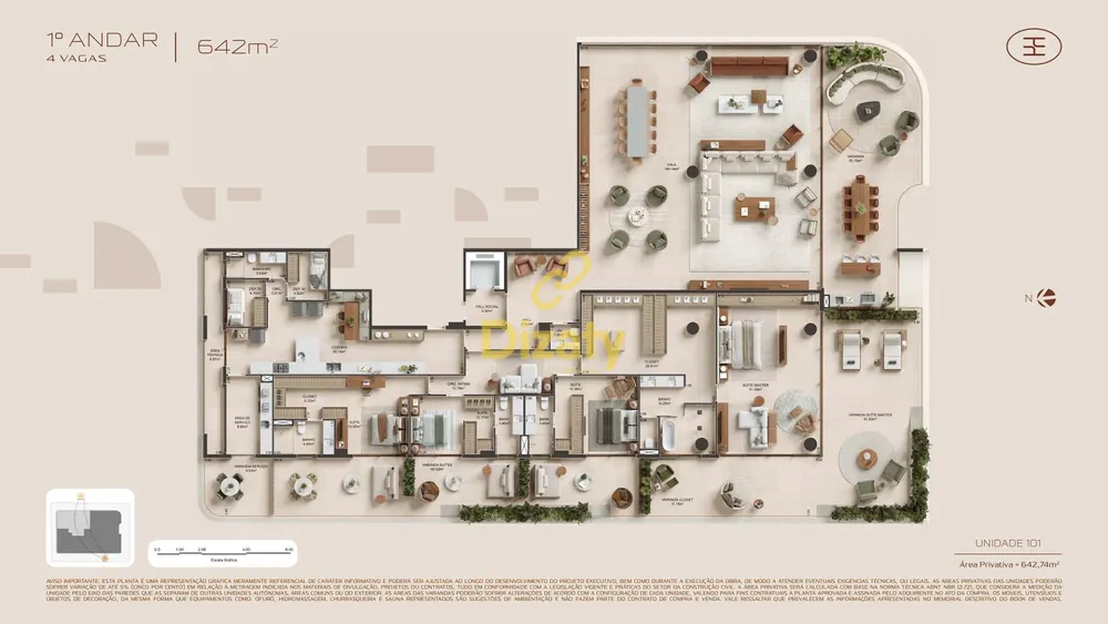 Apartamento, 4 quartos - Foto 49