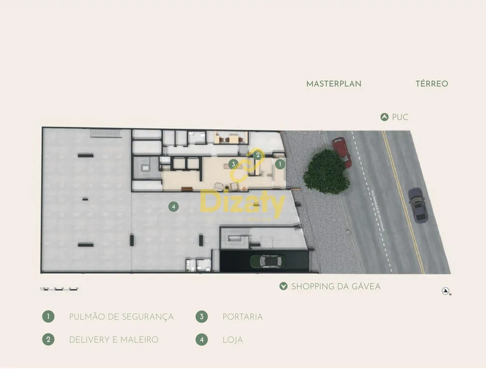 Apartamento, 1 quarto, 34 m² - Foto 1