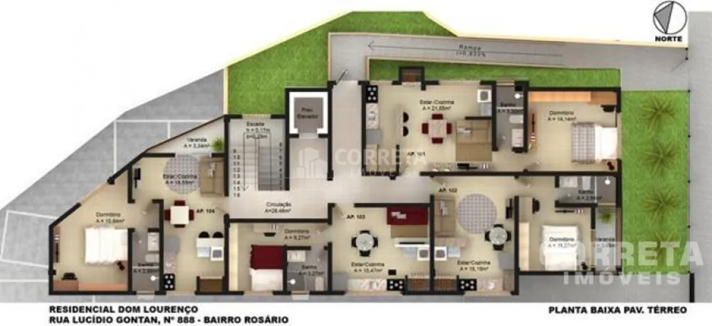 Apartamento, 1 quarto, 48 m² - Foto 1