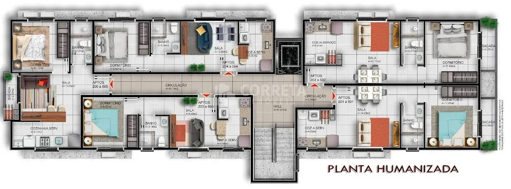 Apartamento, 1 quarto, 39 m² - Foto 3