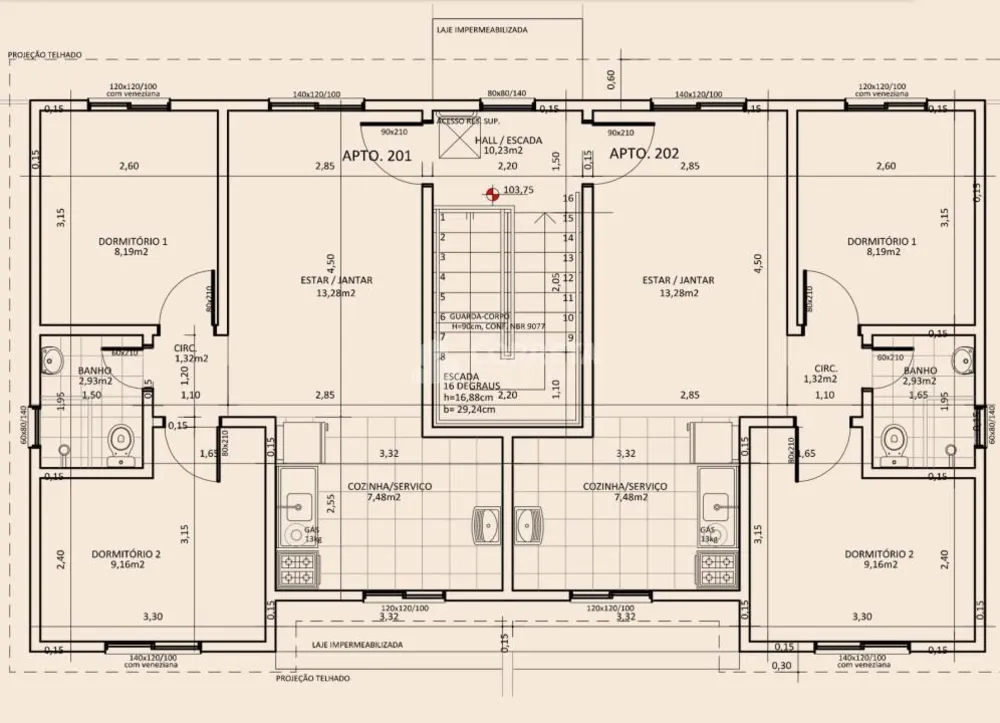 Apartamento, 2 quartos, 48 m² - Foto 3