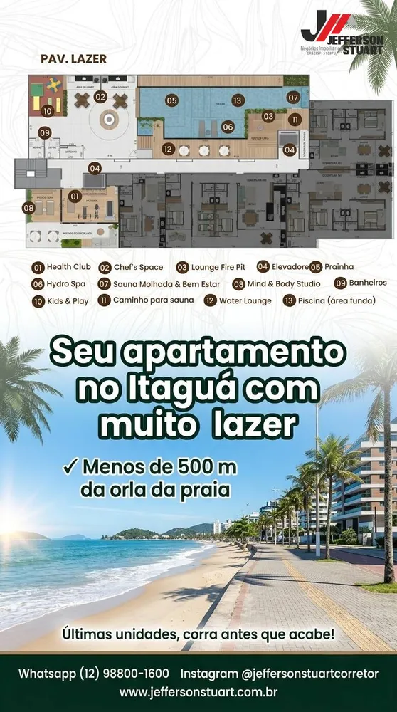 Apartamento, 1 quarto, 35 m² - Foto 3