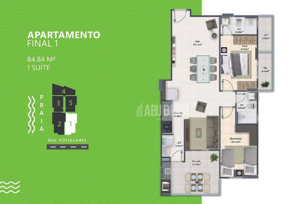 Apartamento, 2 quartos, 84 m² - Foto 4
