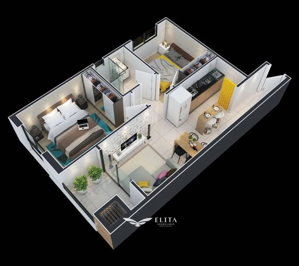 Apartamento, 2 quartos, 50 m² - Foto 10