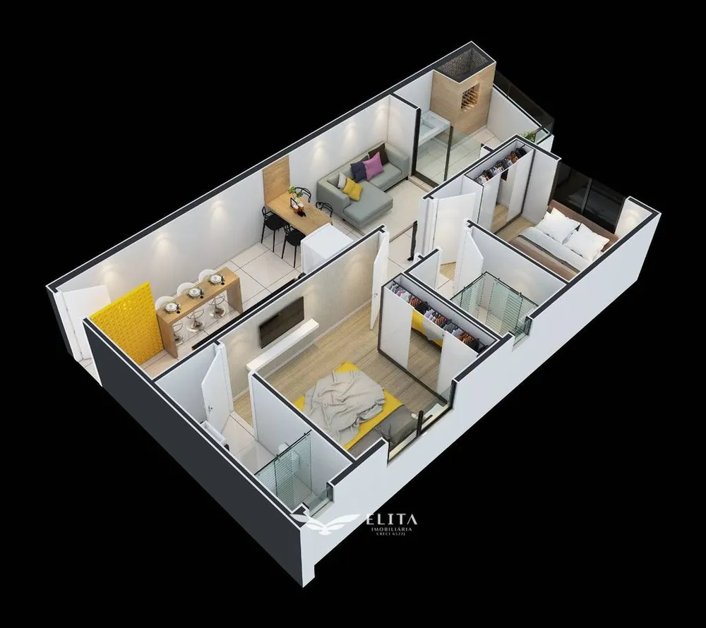Apartamento, 2 quartos, 50 m² - Foto 12