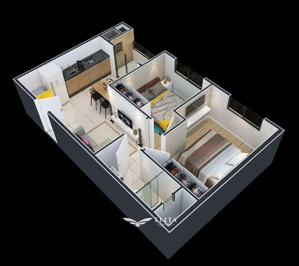 Apartamento, 2 quartos, 50 m² - Foto 11