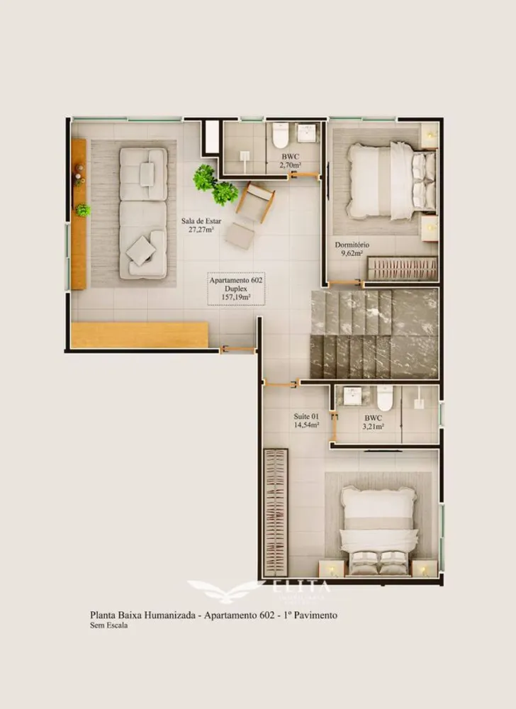 Apartamento, 1 quarto, 82 m² - Foto 10