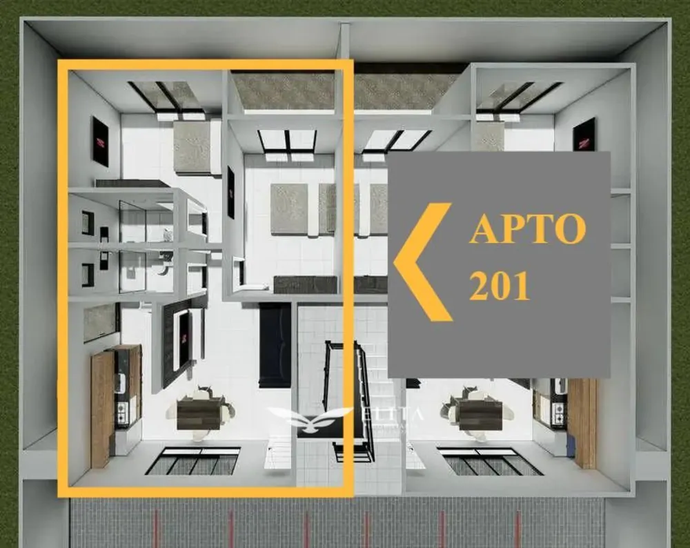 Apartamento, 2 quartos, 653 m² - Foto 8