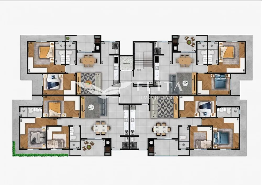 Apartamento, 2 quartos, 90 m² - Foto 5