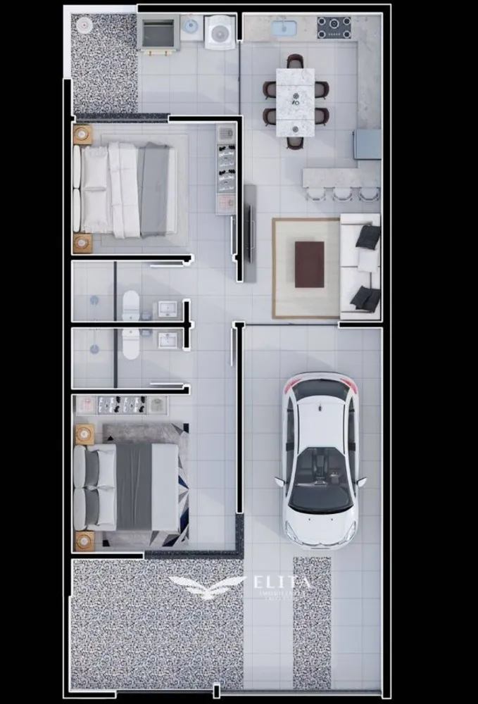 Casa, 2 quartos, 79 m² - Foto 4
