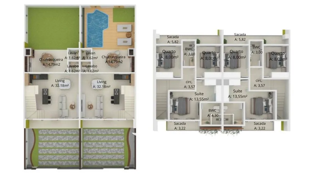 Sobrado, 3 quartos, 120 m² - Foto 12