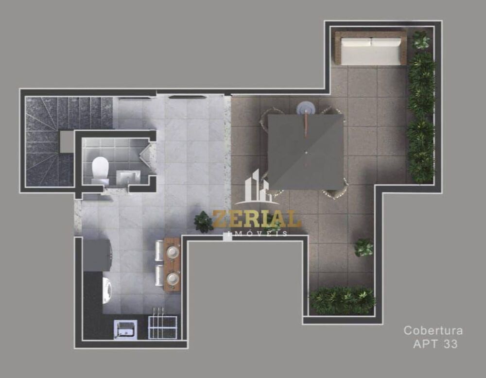 Cobertura, 2 quartos, 87 m² - Foto 9