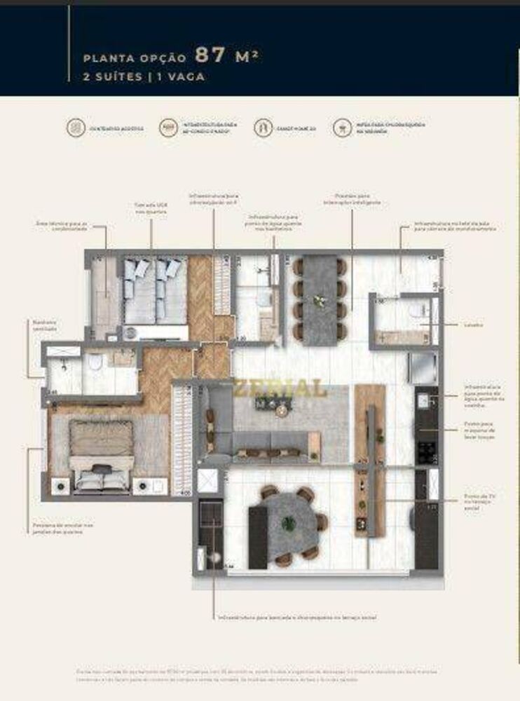 Apartamento, 2 quartos, 87 m² - Foto 5