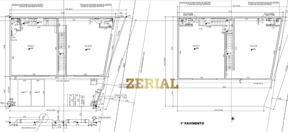 Loja-Salão, 160 m² - Foto 1