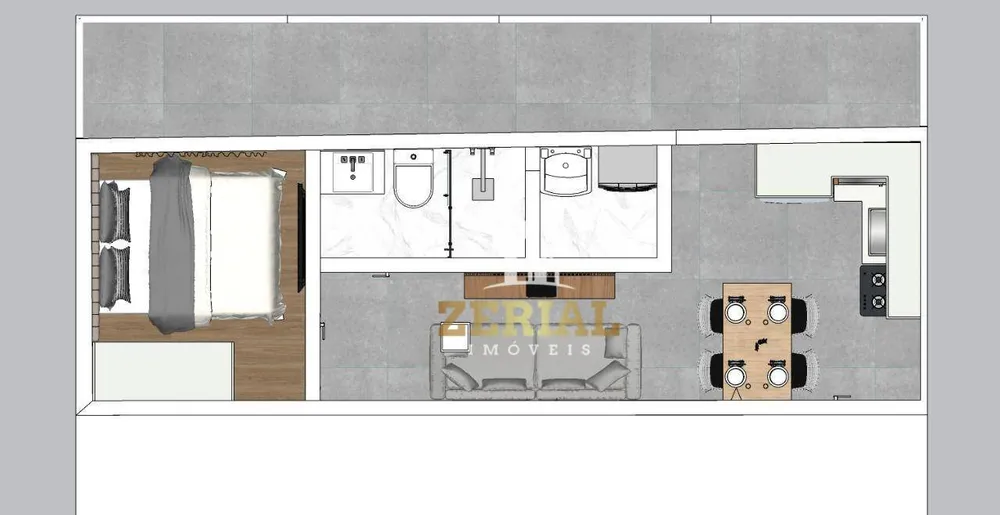 Apartamento, 1 quarto, 26 m² - Foto 8