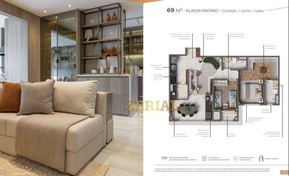 Apartamento, 2 quartos, 69 m² - Foto 5
