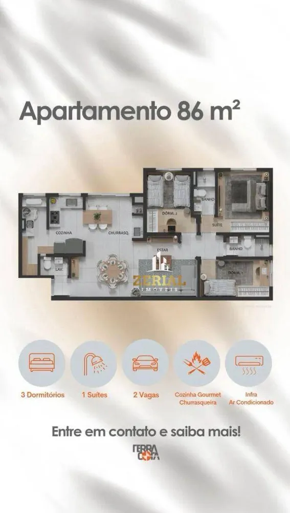 Apartamento, 2 quartos, 82 m² - Foto 8