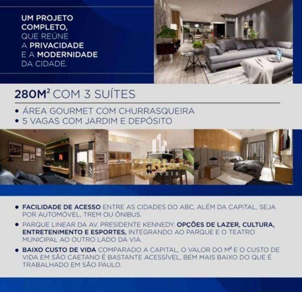 Sobrado, 3 quartos, 279 m² - Foto 3