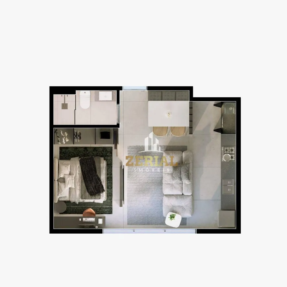 Kitnet-Studio, 36 m² - Foto 3